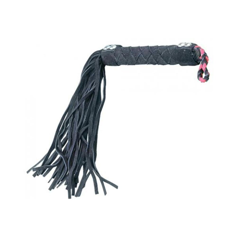 Ple'sur 15.5 In. Leather Flogger Black