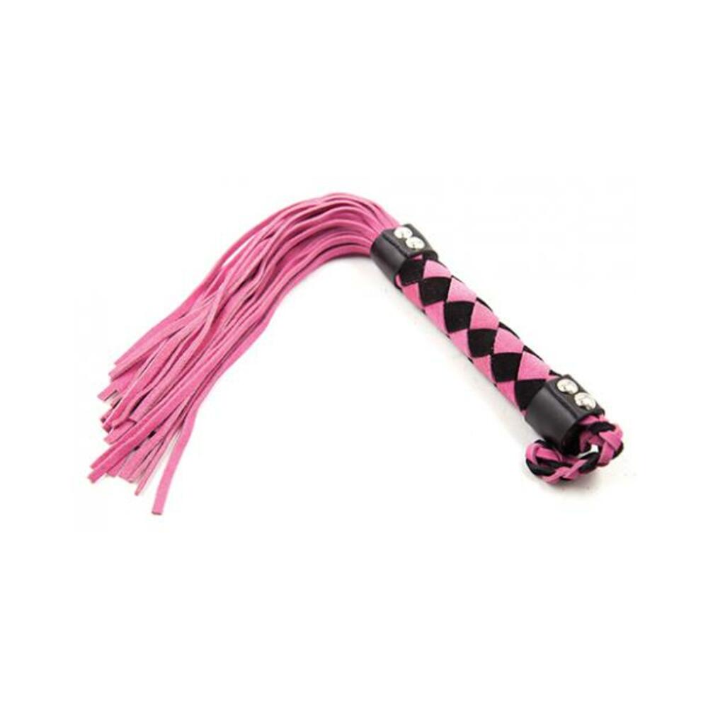 Ple'sur 15.5 In. Leather Flogger Pink