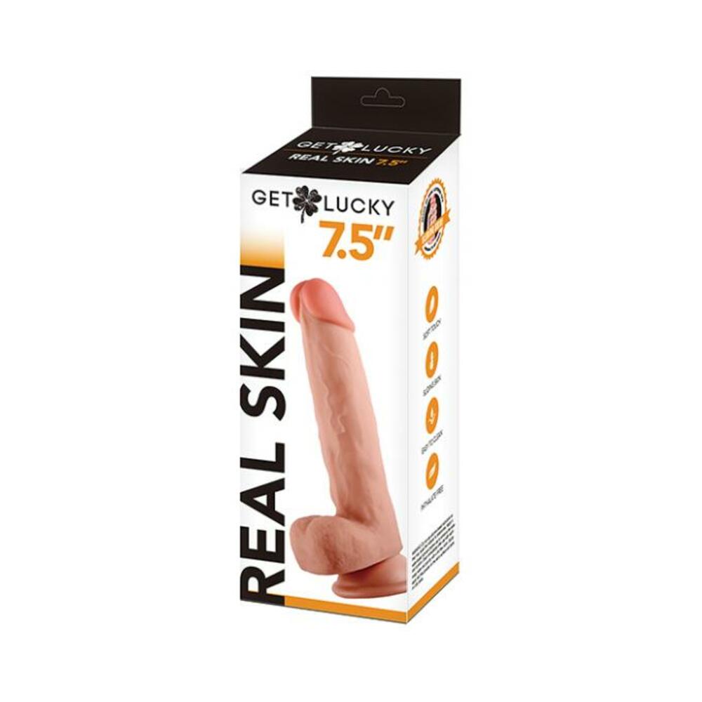 Get Lucky 7.5-inch Dual-layer Dong - Light