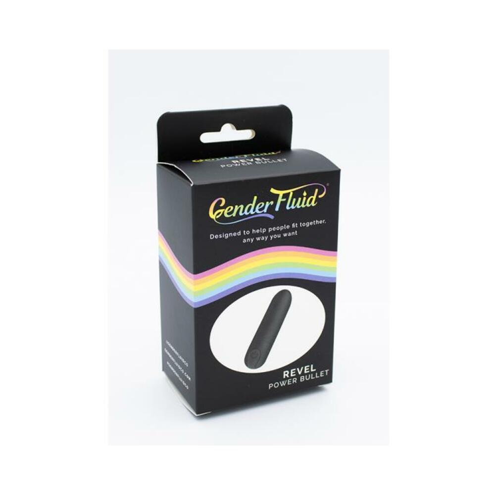 Gender Fluid Revel Power Bullet Matte Black