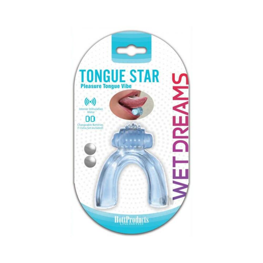 Pleasure Tongue Vibe Blue