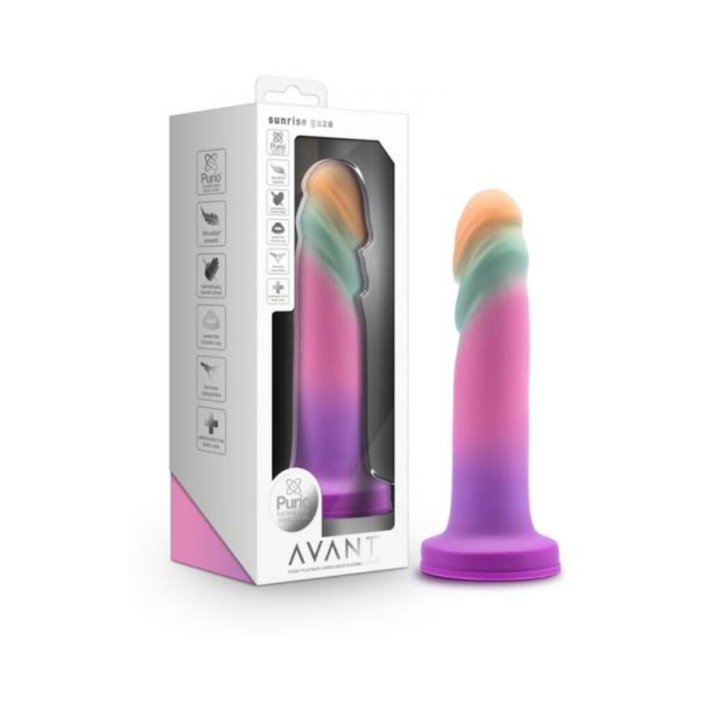 Avant Sunrise Gaze 7.5 In. Dildo Sherbet