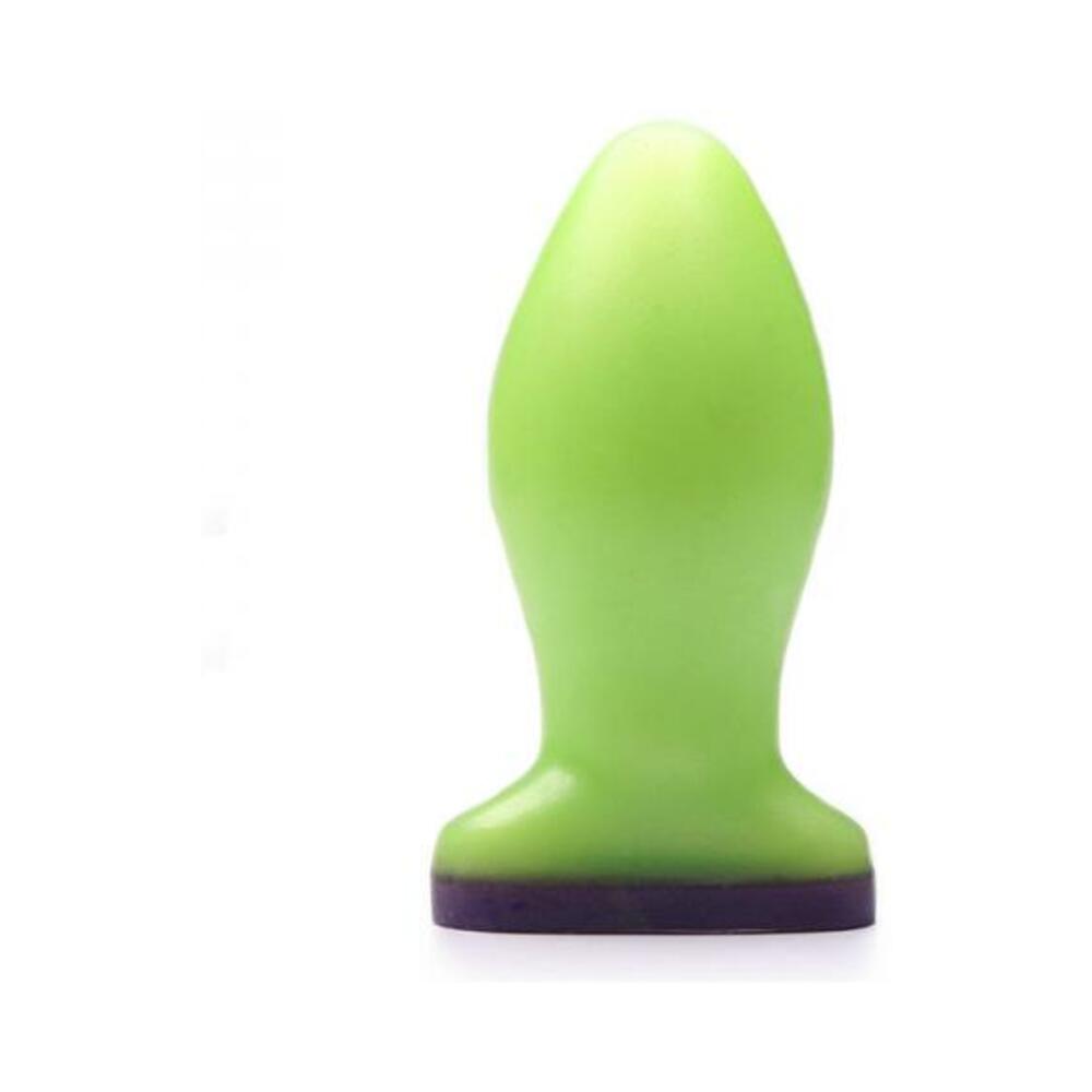 Tantus A-bomb Super Soft Anal Plug Green/purple