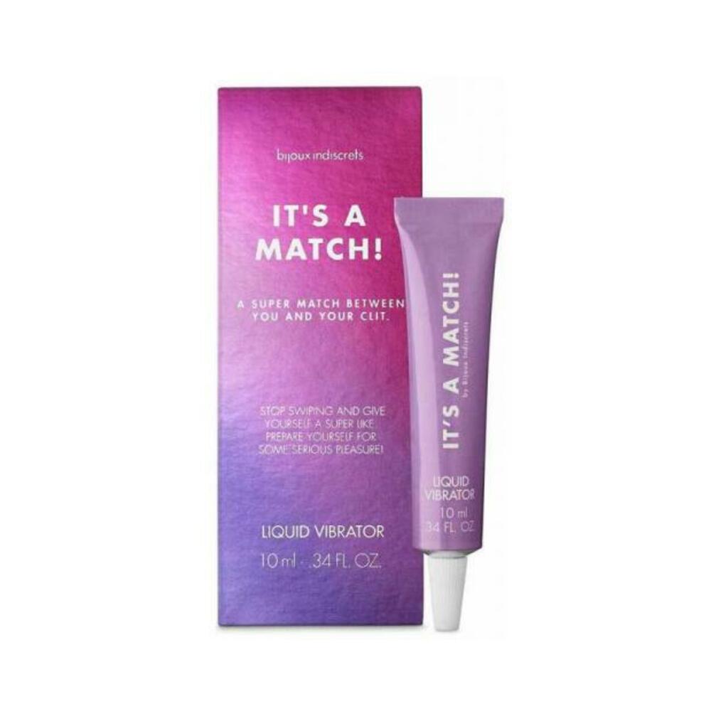 Bijoux Indiscrets Clitherapy It's A Match! Liquid Vibrator Tingling Serum 0.34 Oz.