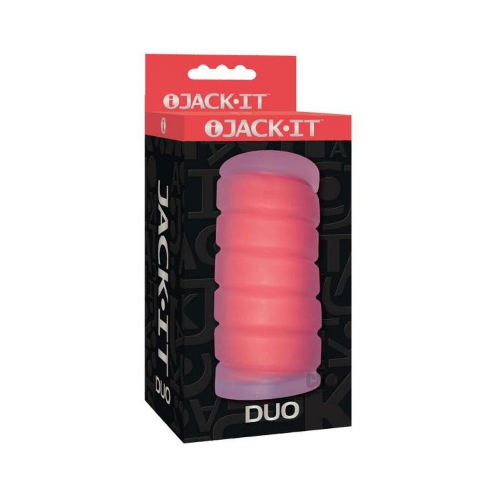 Jack-it Duo Stroker Cherry