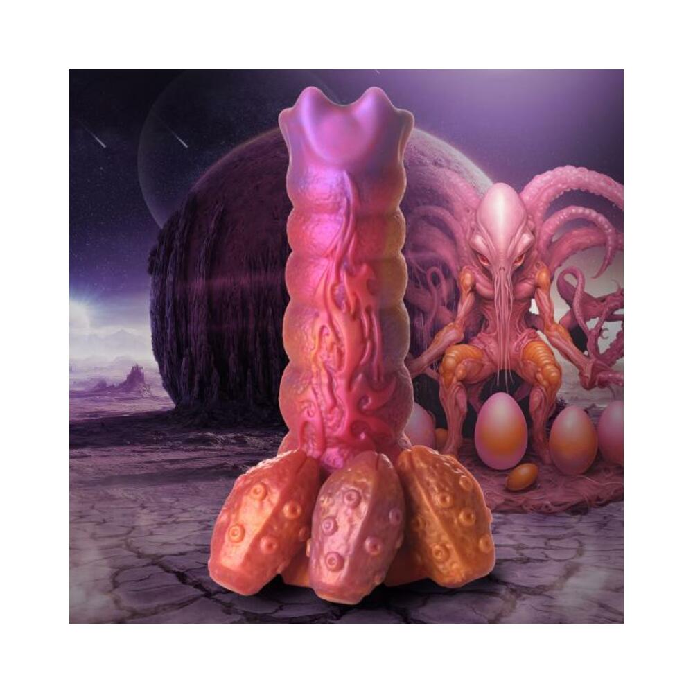 Nymphoid Ovipositor Silicone Dildo