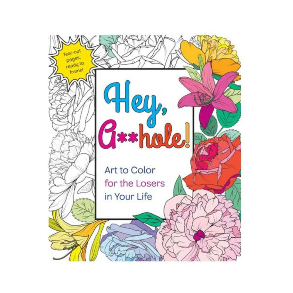 Hey, A**hole Coloring Book