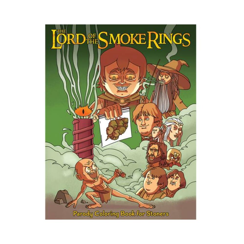 The Lord Of The Smoke Rings Coloring Book