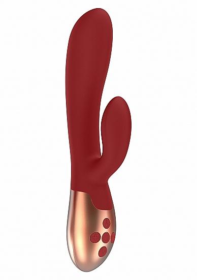 Elegance Exquisite Heating G-Spot Vibrator Red