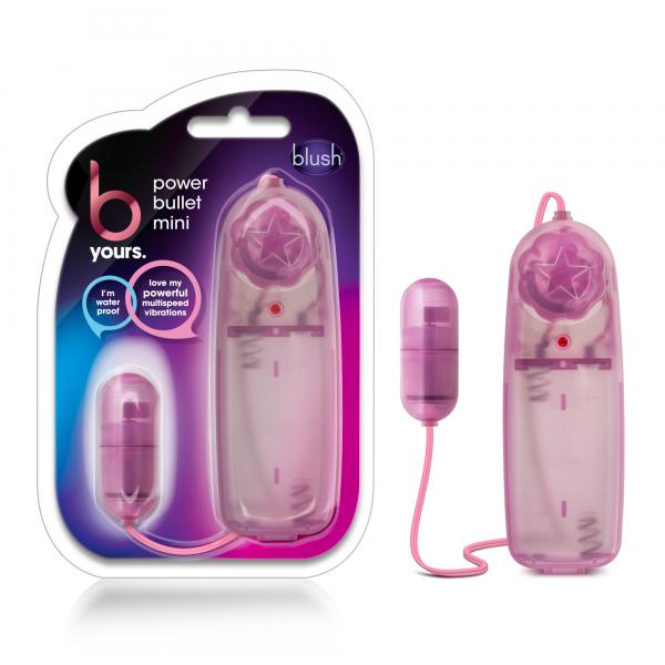 Silver Bullet Mini Vibrator Pink Power Control