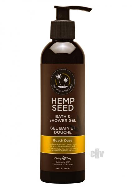 Hemp Seed Shower Gel Beach Daze 8oz