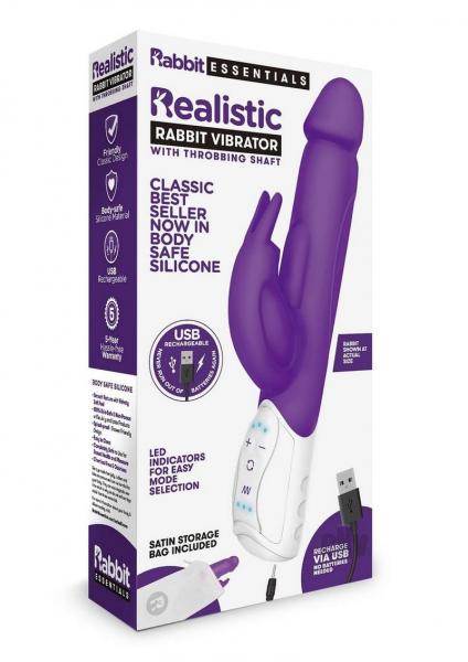 Re Recharge Realistic Rabbit Purple