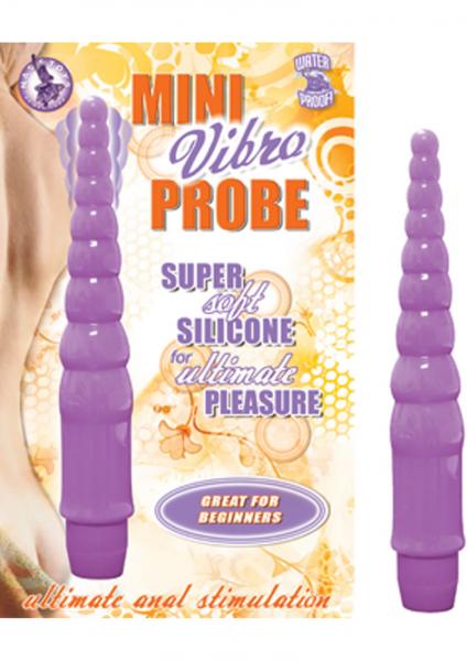 Mini Vibro Probe Waterproof 4.5 Inch Purple