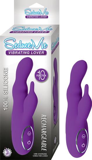 Seduce Me Vibrating Lover Silicone Vibrator