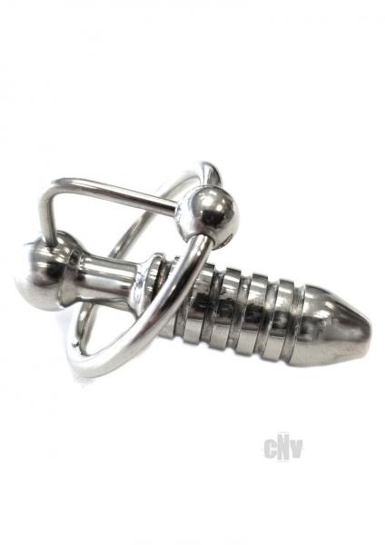 Rouge Steel Beaded Urethral Probe Cock Ring