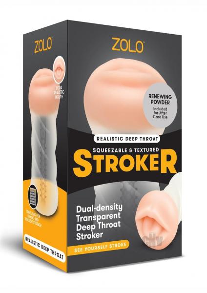 Zolo Male Masturbator Deep Throat Clr