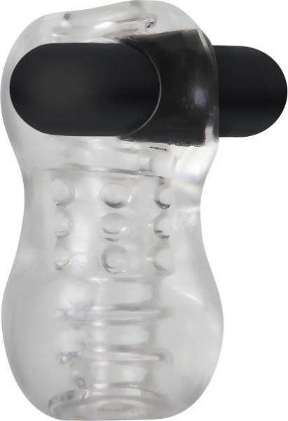 The Crackle Rechargeable Compact Stroker Clear