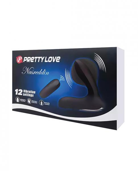 Pretty Love Nasreddin Inflatable Prostate Massager - Black