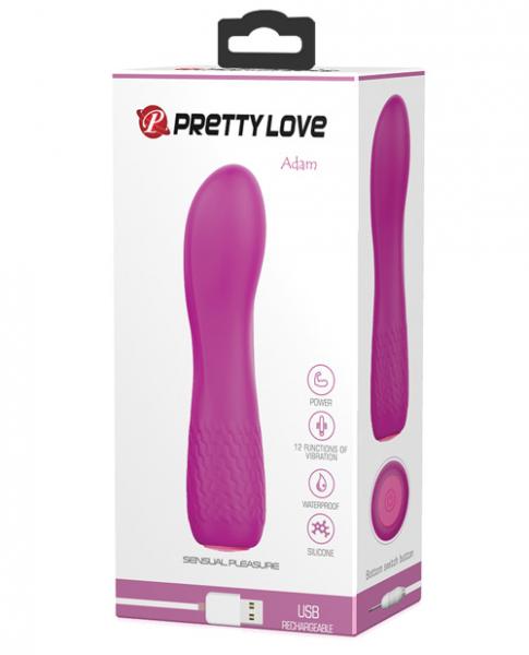 Pretty Love Adam Mini Vibe - 12 Function Magenta