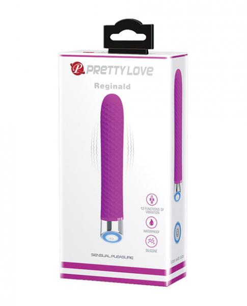 Pretty Love Reginald Light-up Vibrator 12 Function - Fuchsia