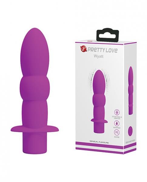 Pretty Love Wyatt 10 Function Silicone Vibrator - Fuchsia