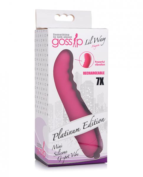 Curve Novelties Gossip Lil Wavy 7x Mini G Spot Vibe - Magenta