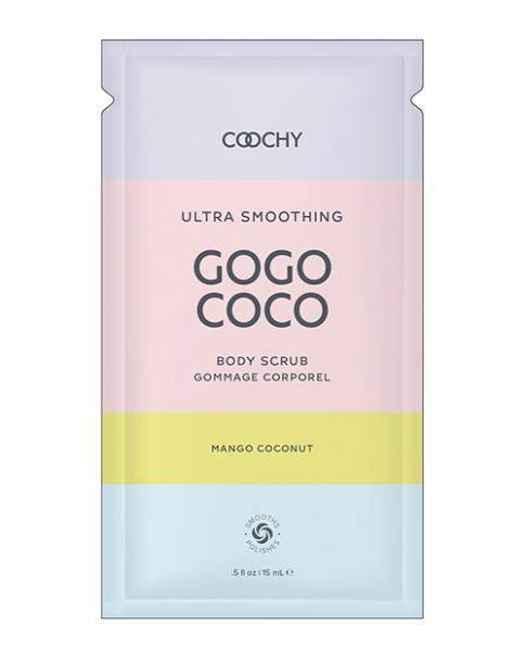 Coochy Ultra Smoothing Body Scrub Foil - .35 Oz Mango Coconut