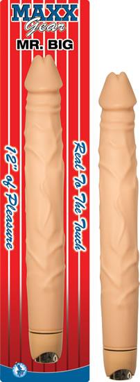 Maxx Gear Mr. Big Beige Realistic Vibrator