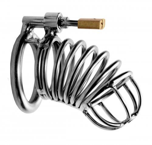 Bastille Penile Confinement Cage Stainless Steel