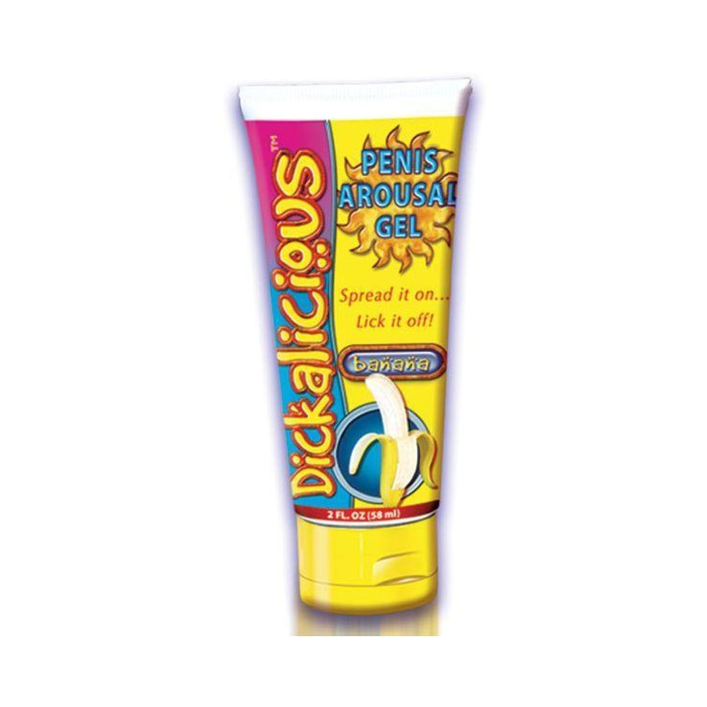 Dickalicious Penis Arousal Gel Banana 2oz