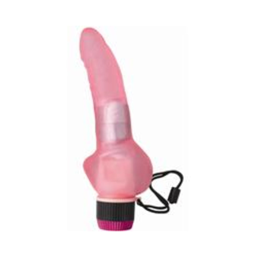 Waterproof Jelly Caribbean #2 Vibrator - Pink