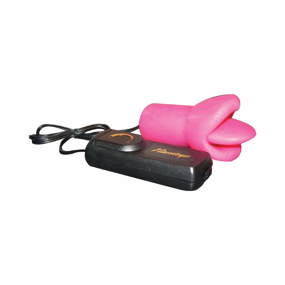 Velvet Touch Clit Licker Vibrating - Hot Pink