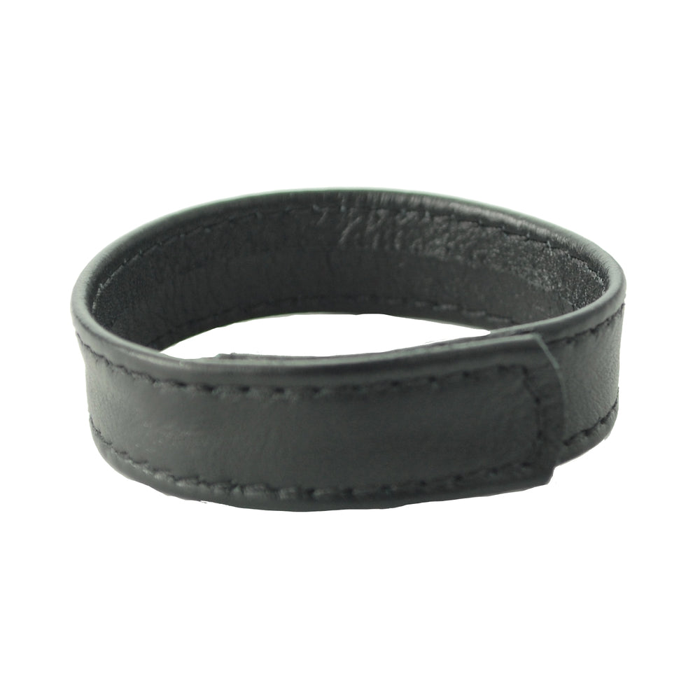 Spartacus Leather Cock Ring Velcro