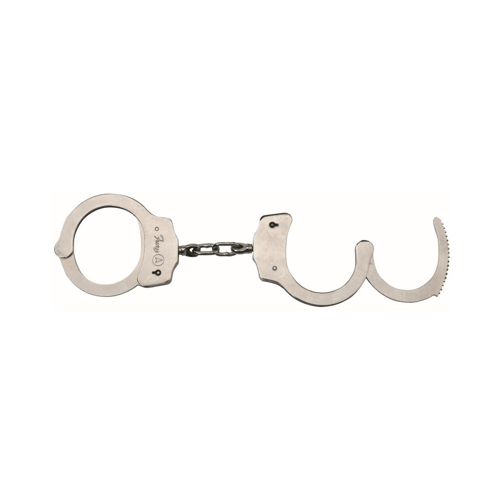 Nickel Coated Steel Handcuffs Double Locking