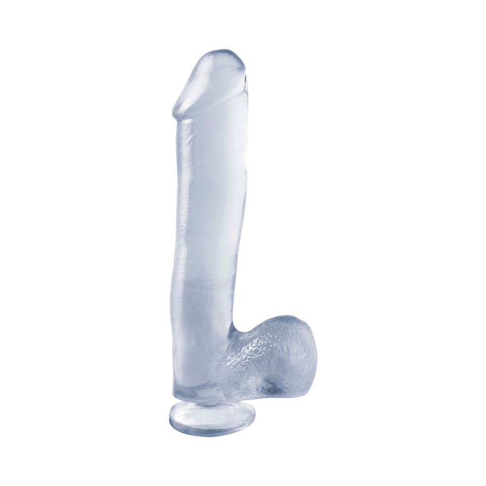 Basix Dong Suction Cup 10 Inch Clear