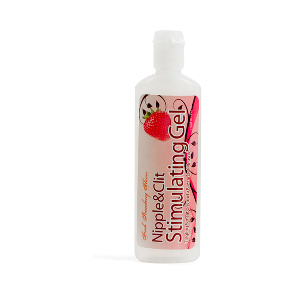 Nipple & Clit Stimulating Gel Strawberry 1oz