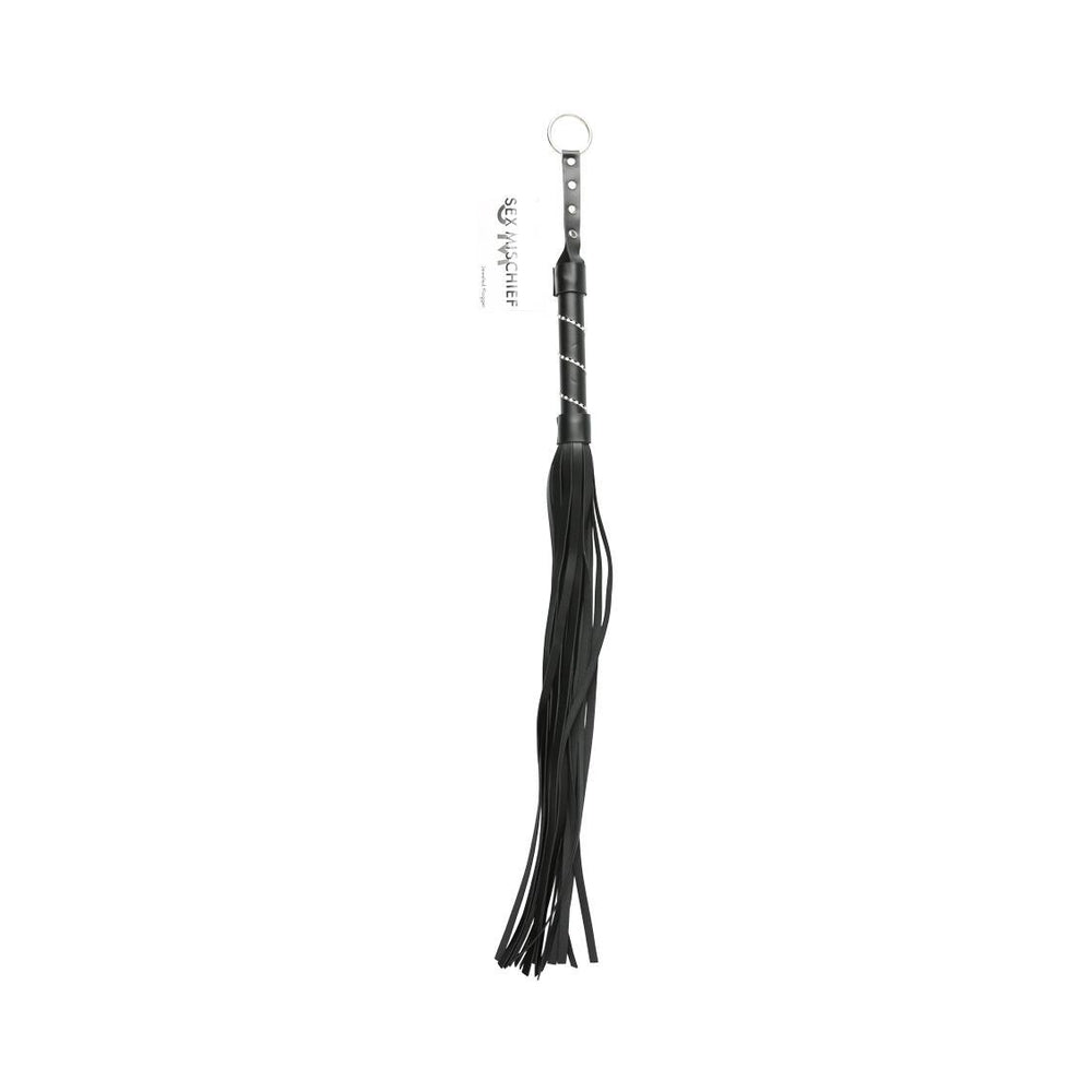 Jeweled Flogger (black)