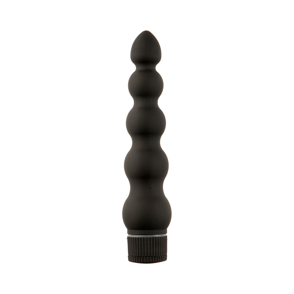 Black Magic 7 inches Ribbed Vibrator