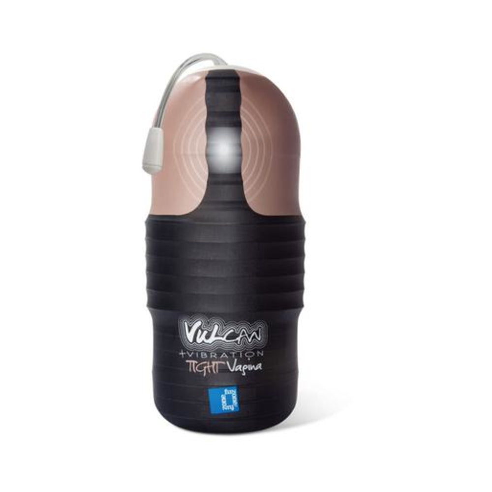 Vulcan + Vibration Tight Vagina Clear Stroker