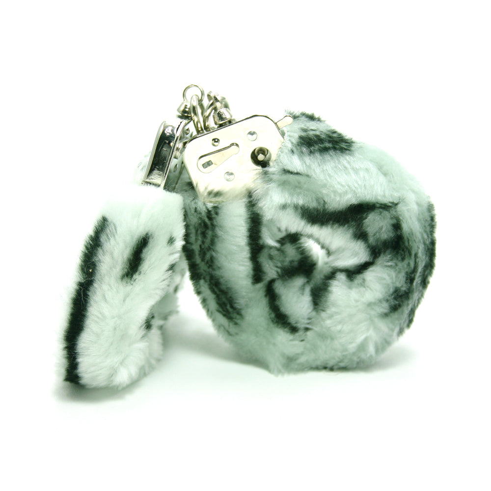 Plush Love Cuffs Zebra