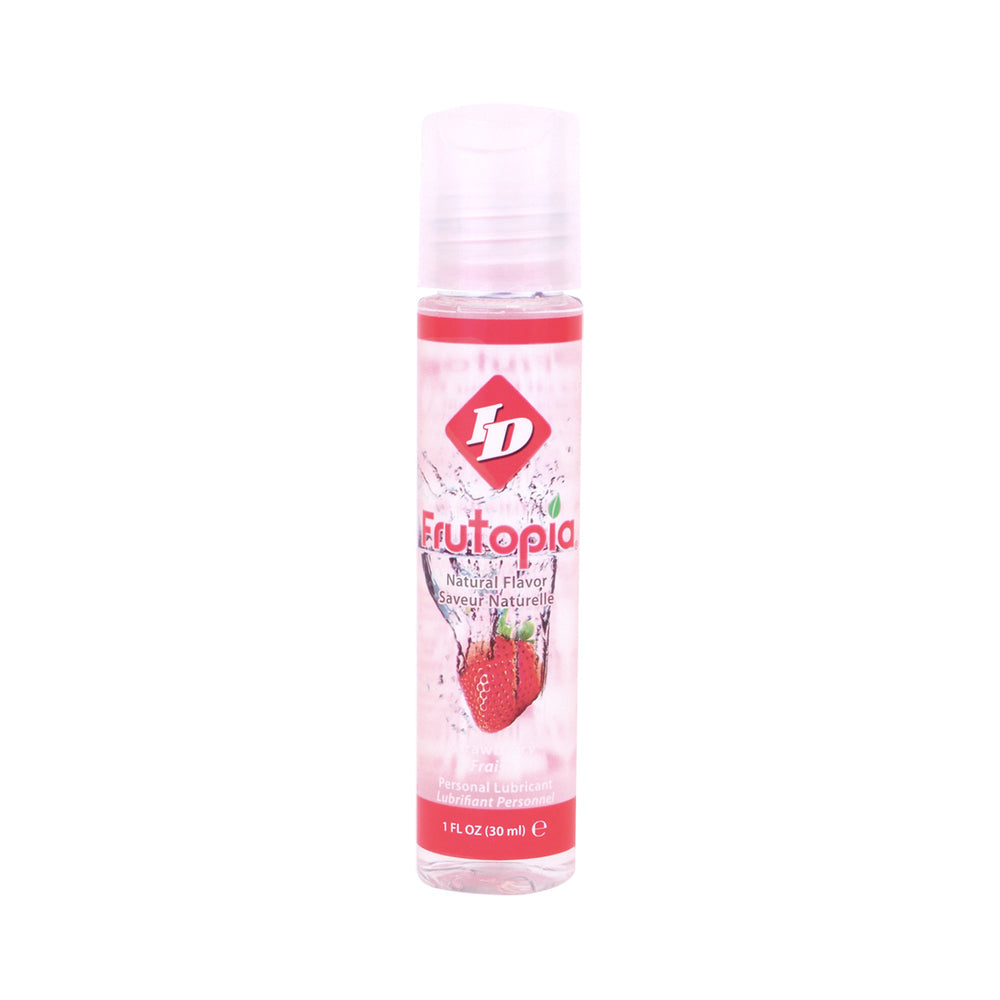 Id Frutopia Strawberry Flavored Lubricant 1 Fl Oz Pocket Bottle