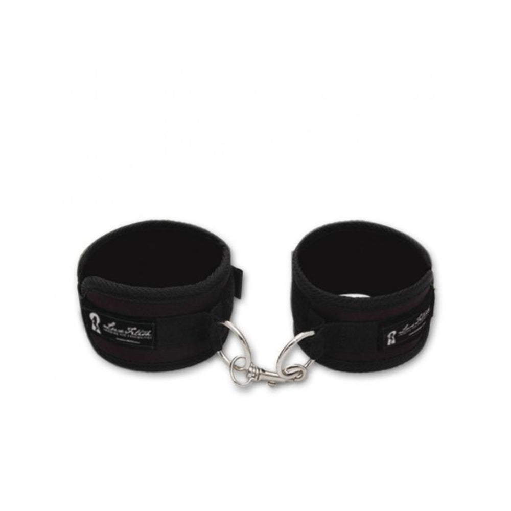 Lux Fetish Quality Love Cuffs Black