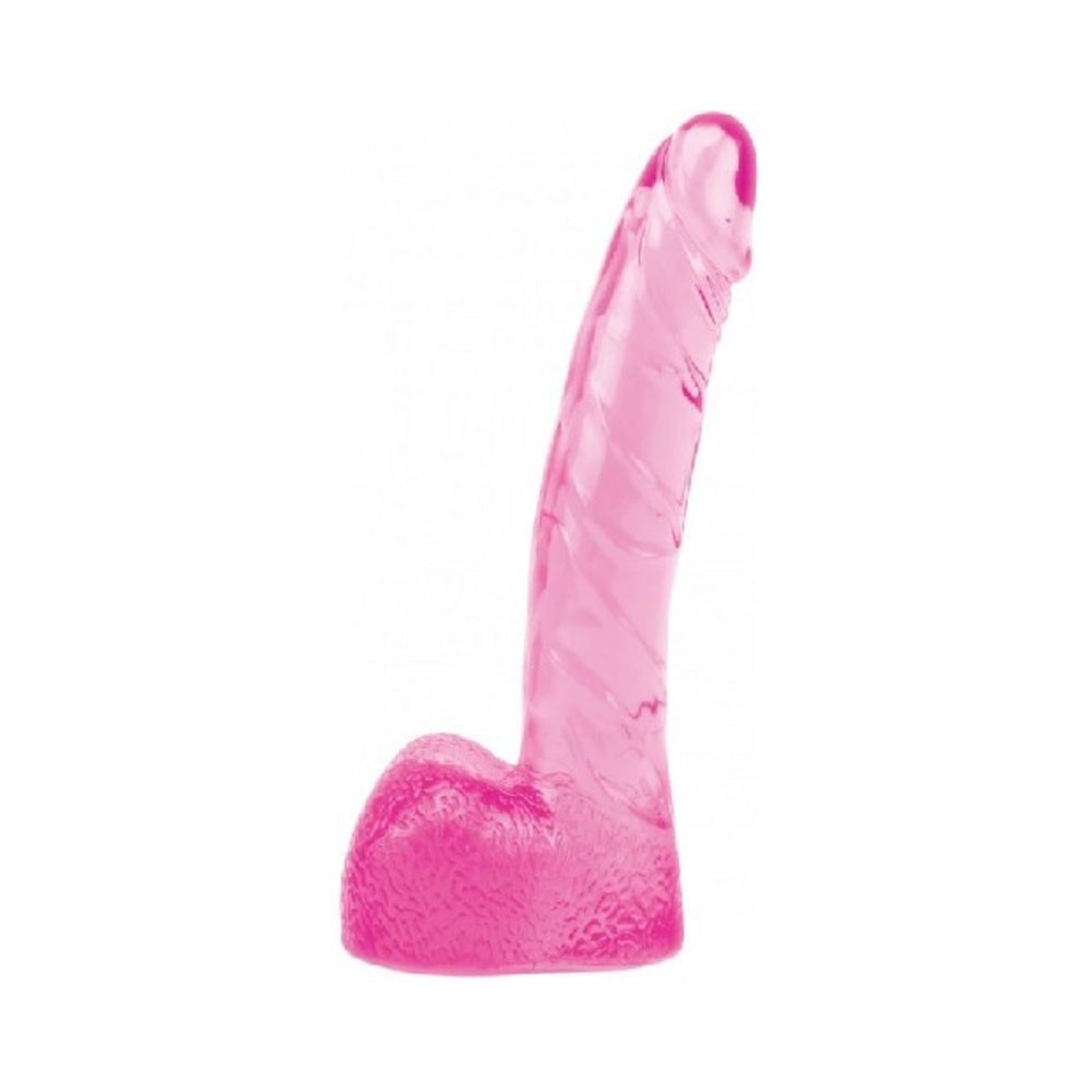 Wet Dreams Pink Stallion Dildo with Balls Pink