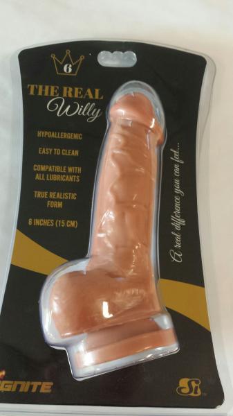 Real Willy 6 inches Caramel Tan Dildo