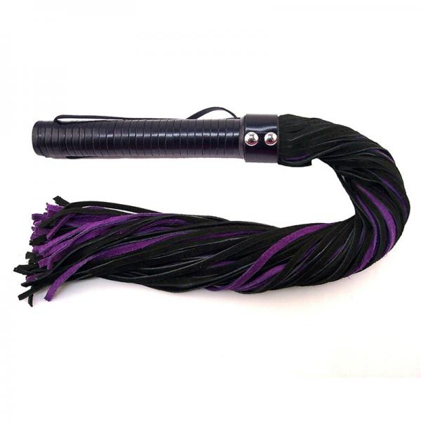 Rouge Suede Flogger Black/purple