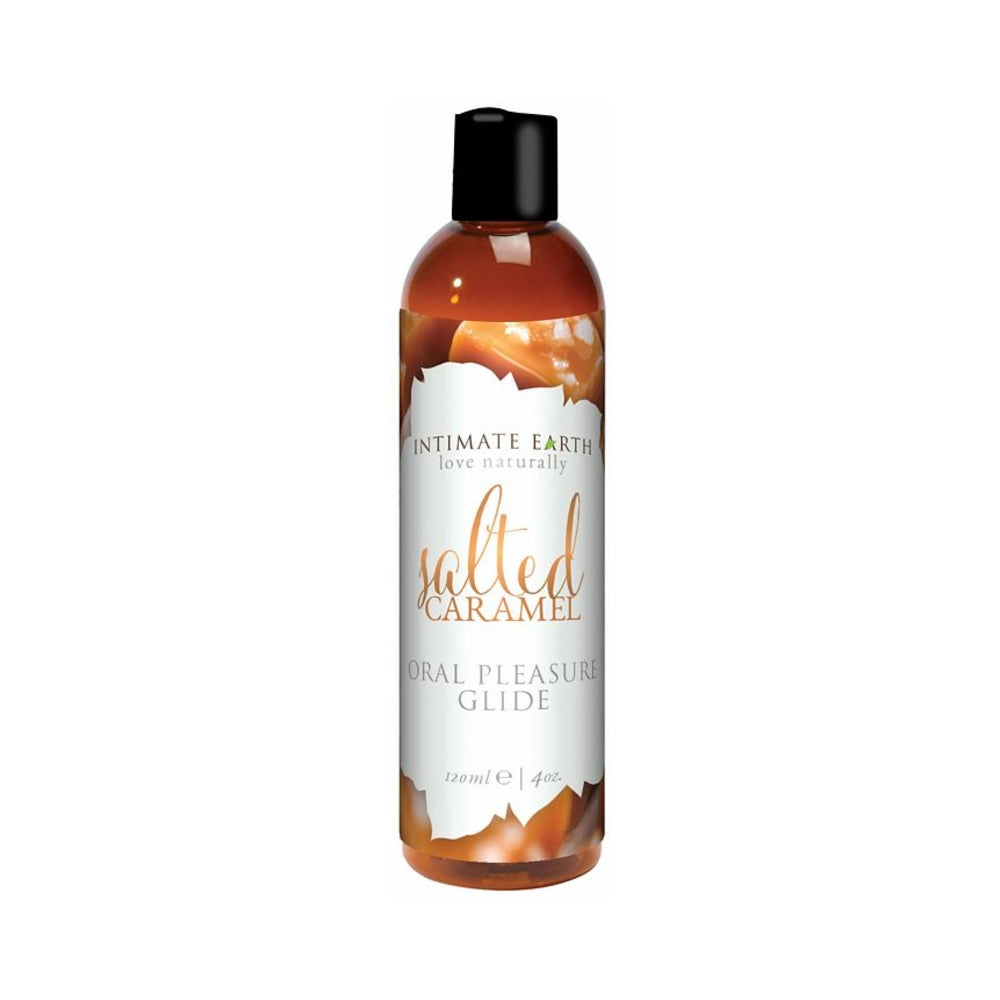 Intimate Earth Sea Salt Caramel Flavored Glide 120ml.