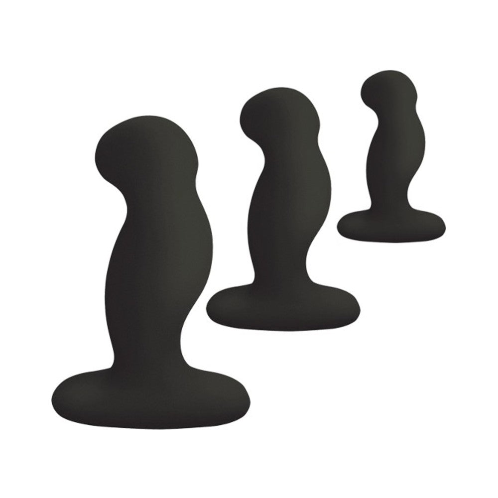 Nexus Anal Starter Kit 3 Plugs Black