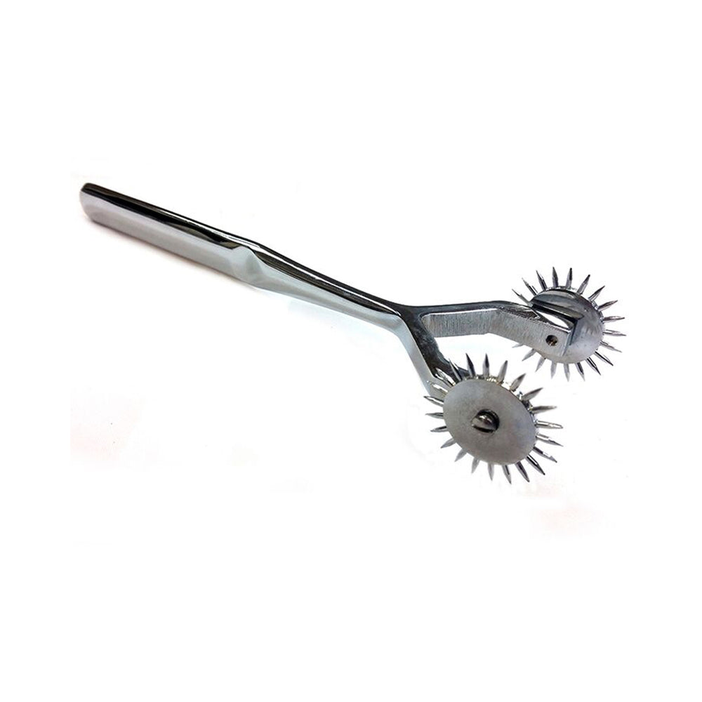 Rouge Two Prong Pinwheel Stainless Steel