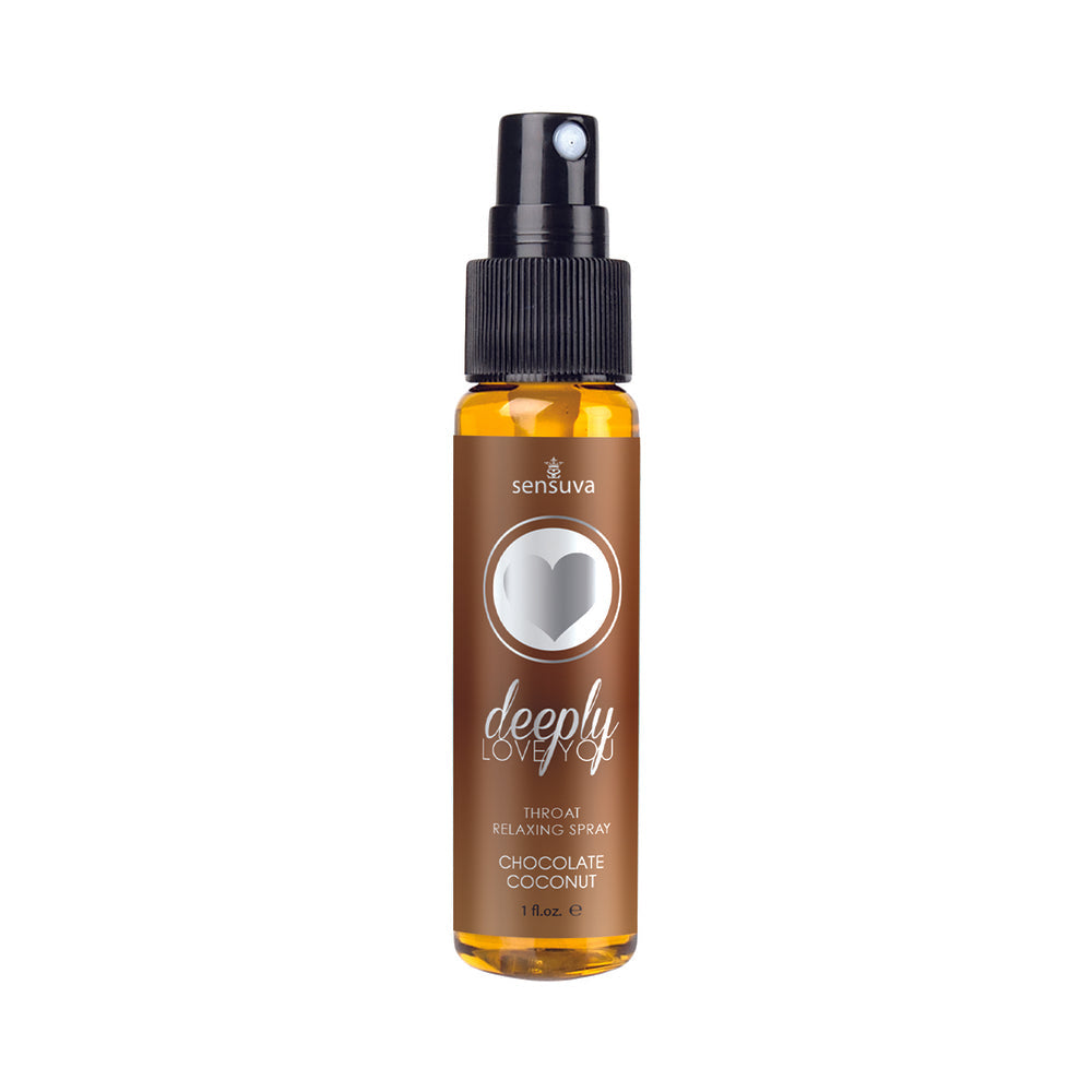 Deeply Love You Chocolate Coconut Throat Relaxing Spray 1oz Bottle