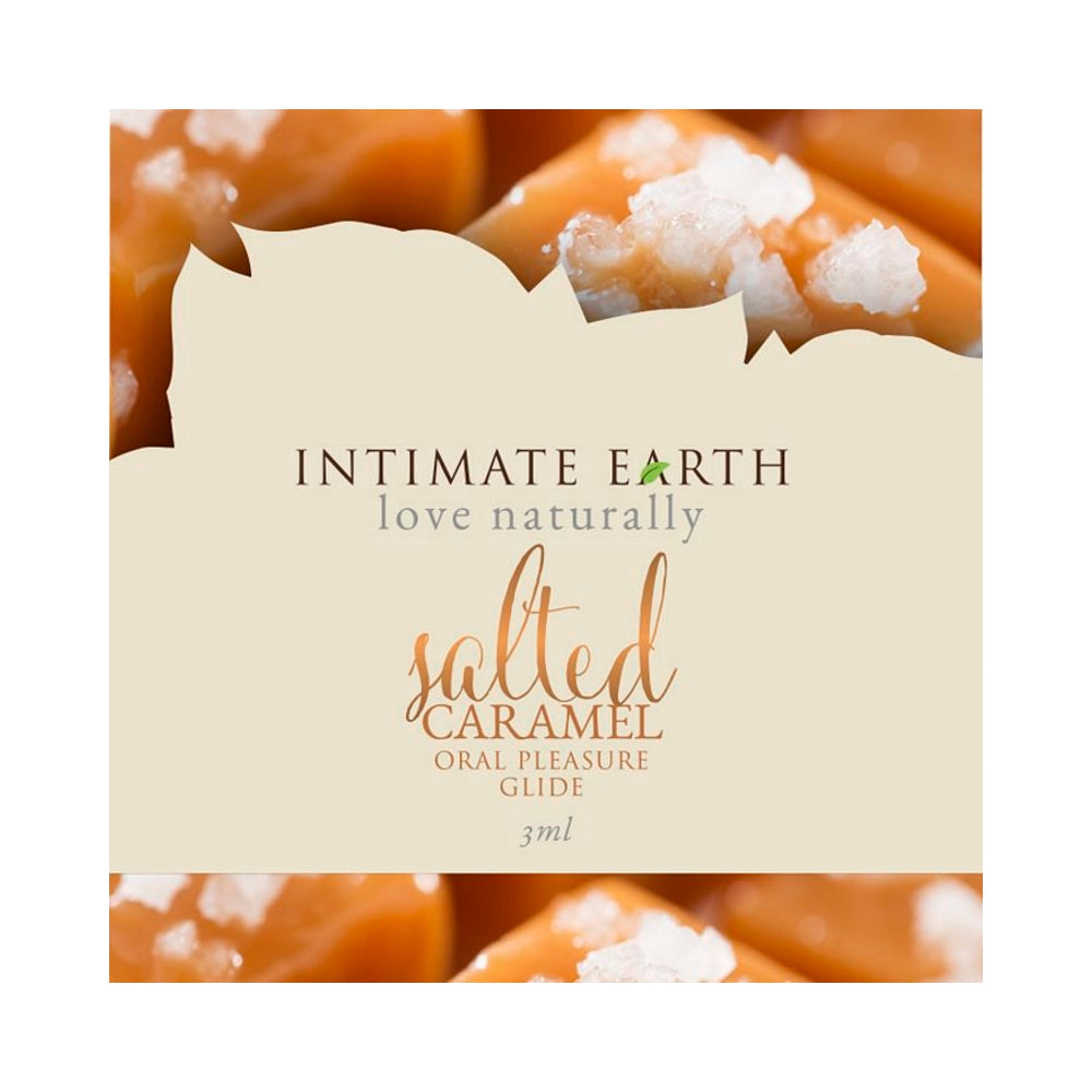 Intimate Earth Salted Caramel Flavored Glide Foil .10oz